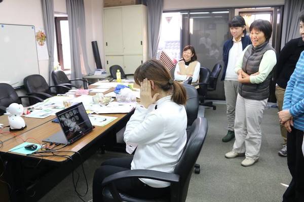 実際にOriHimeを体験