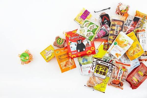 用意されている約5000種類のお菓子