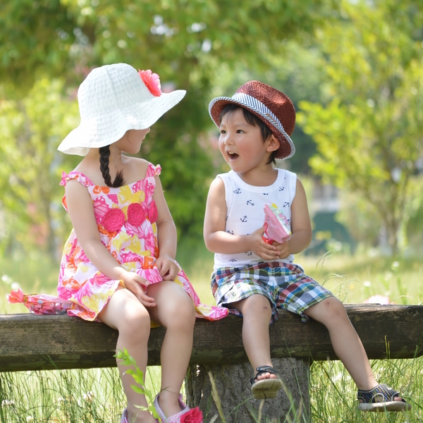子どもとふれあえる介護施設